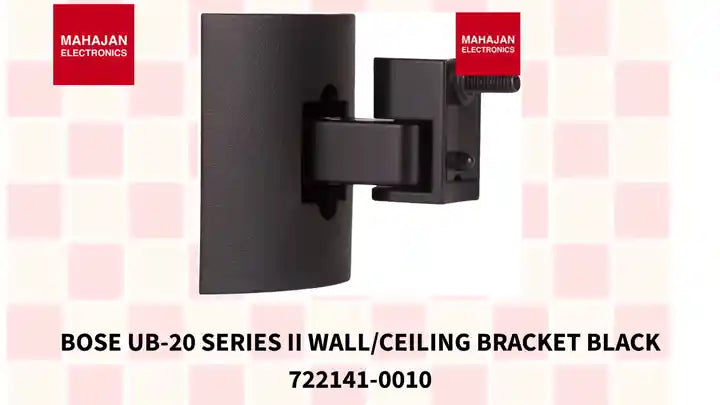 Bose UB-20 Series II Wall/Ceiling Bracket Black 722141-0010 by@Outfy