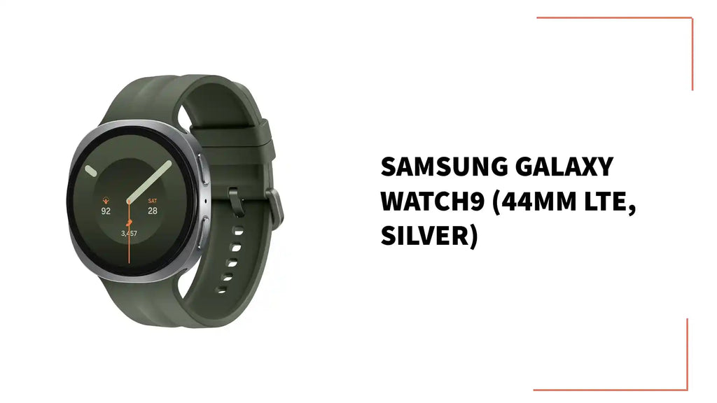 Samsung Galaxy Watch9 (44mm LTE, Silver) by@Outfy