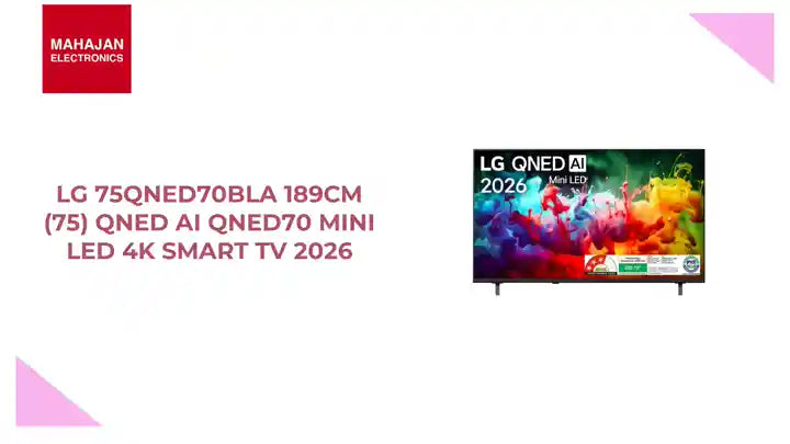 LG 75QNED70BLA 189cm (75) QNED AI QNED70 Mini LED 4K Smart TV 2026 by@Outfy