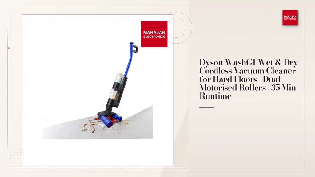 Dyson WashG1 Wet & Dry Cordless Vacuum Cleaner for Hard Floors | Dual Motorised Rollers | 35 Min Runtime by@Outfy