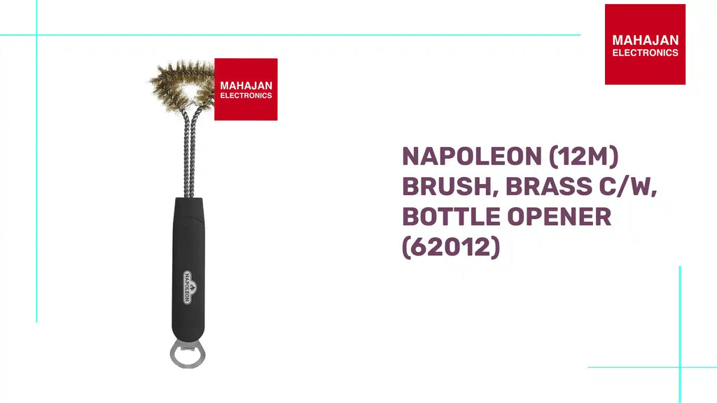 Napoleon (12M) Brush, Brass C/W, Bottle Opener (62012) by@Outfy