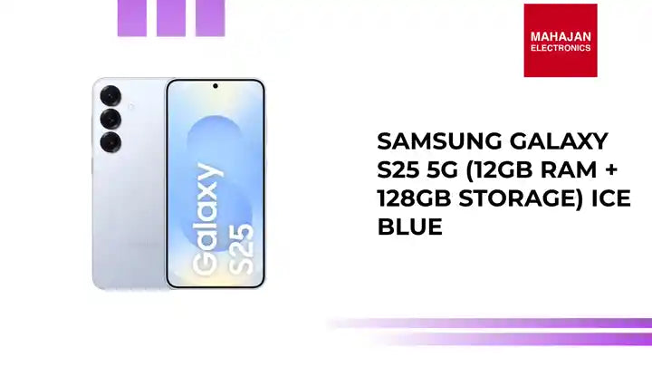 Samsung Galaxy S25 5G (12GB RAM + 128GB Storage) Ice Blue by@Outfy