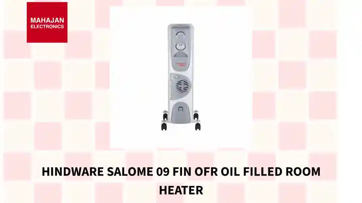 Hindware Salome 09 Fin OFR Oil Filled Room Heater by@Outfy