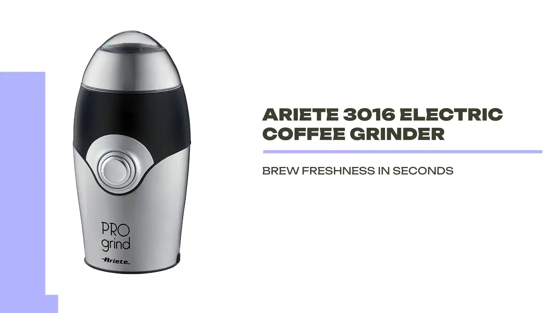 Ariete 3016 Electric Coffee Grinder by@Outfy