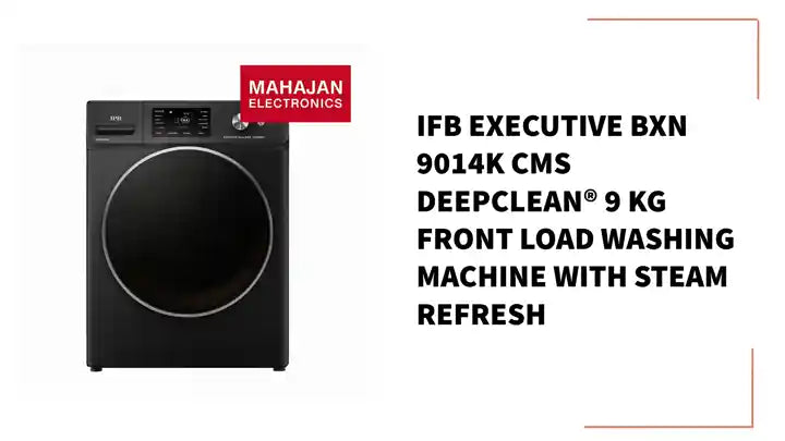 IFB Executive BXN 9014K CMS DeepClean&reg; 9 kg Front Load Washing Machine with Steam Refresh by@Outfy