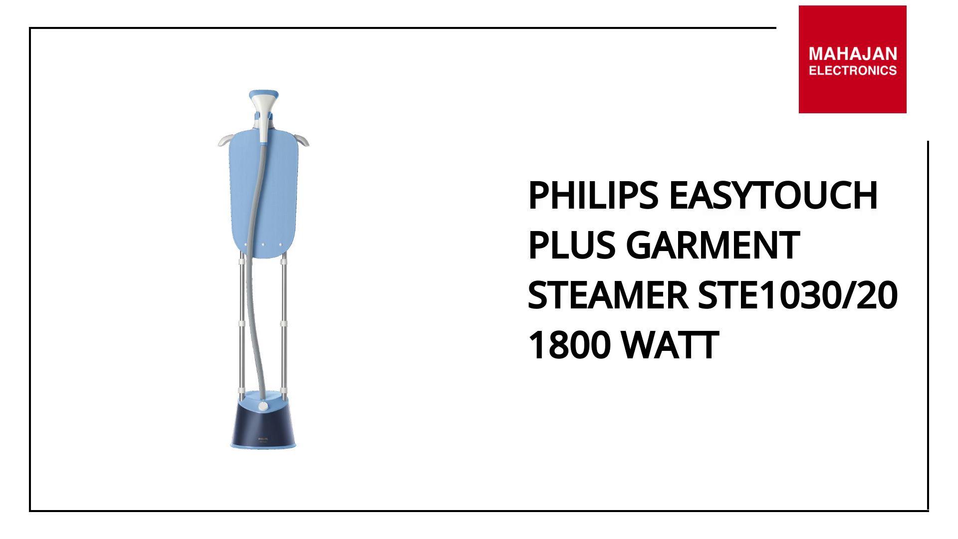 Philips EasyTouch Plus Garment steamer STE1030/20 1800 Watt by@Outfy