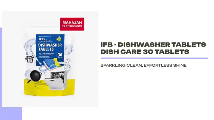 IFB - Dishwasher Tablets Dish Care 30 Tablets by@Outfy