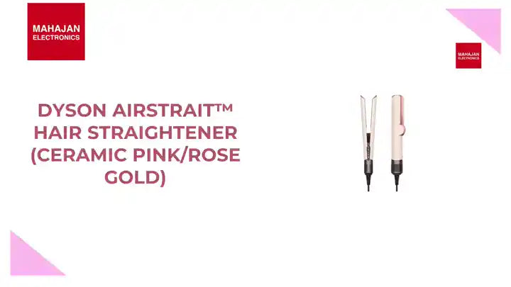 Dyson Airstrait&trade; Hair Straightener (Ceramic Pink/Rose Gold) by@Outfy