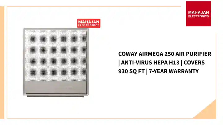 Coway AirMega 250 Air Purifier | Anti-Virus HEPA H13 | Covers 930 sq ft | 7-Year Warranty by@Outfy