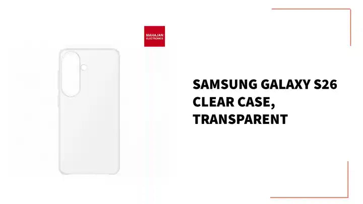 Samsung Galaxy S26 Clear Case, Transparent by@Outfy