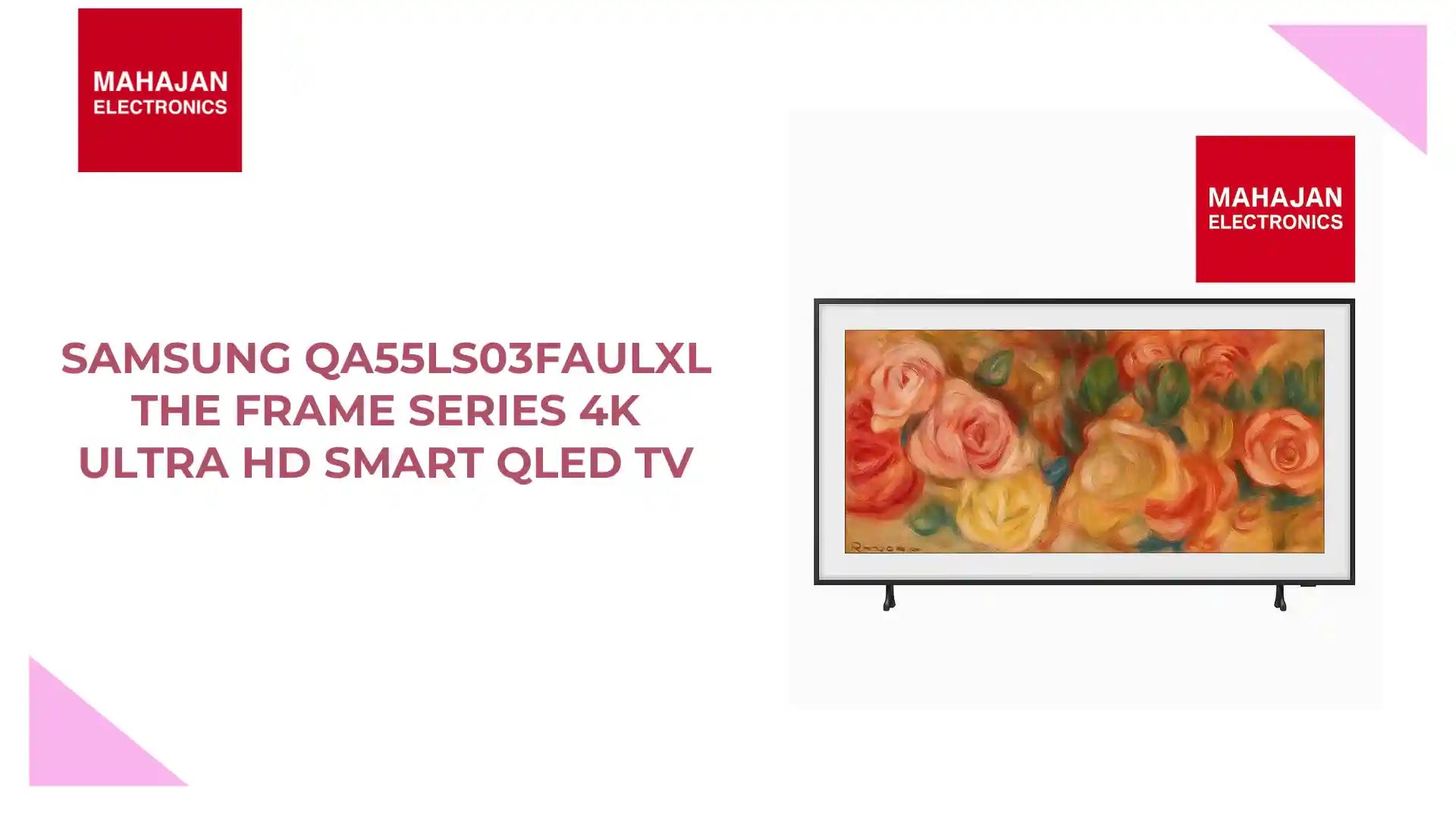 Samsung QA55LS03FAULXL The Frame Series 4K Ultra HD Smart QLED TV by@Outfy