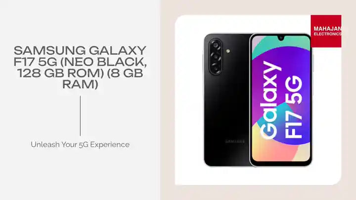 Samsung Galaxy F17 5G (Neo Black, 128 GB ROM) (8 GB RAM) by@Outfy