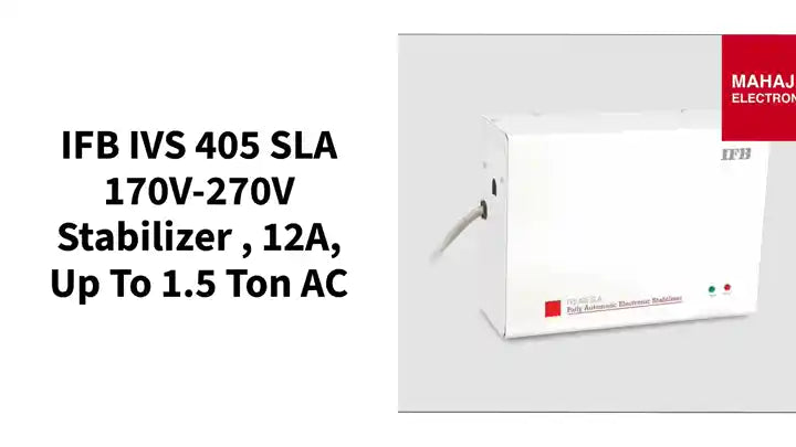 IFB IVS 405 SLA 170V-270V Stabilizer , 12A, Up to 1.5 Ton AC by@Outfy