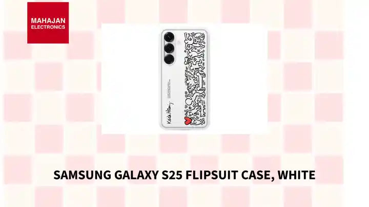 Samsung Galaxy S25 Flipsuit Case, White by@Outfy