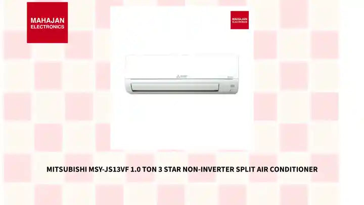 Mitsubishi MSY-JS13VF 1.0 ton 3 Star Non-Inverter Split Air Conditioner by@Outfy