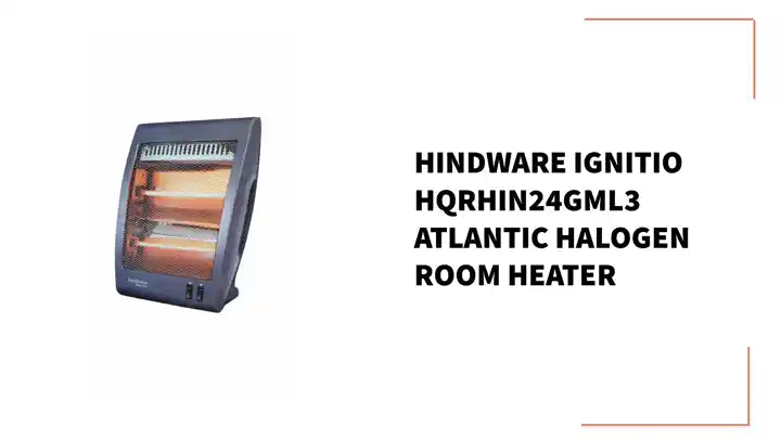 Hindware Ignitio HQRHIN24GML3 Atlantic Halogen Room Heater by@Outfy