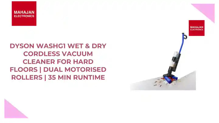 Dyson WashG1 Wet & Dry Cordless Vacuum Cleaner for Hard Floors | Dual Motorised Rollers | 35 Min Runtime by@Outfy
