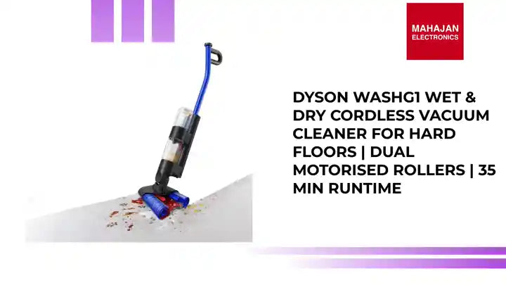 Dyson WashG1 Wet &amp; Dry Cordless Vacuum Cleaner for Hard Floors | Dual Motorised Rollers | 35 Min Runtime by@Outfy