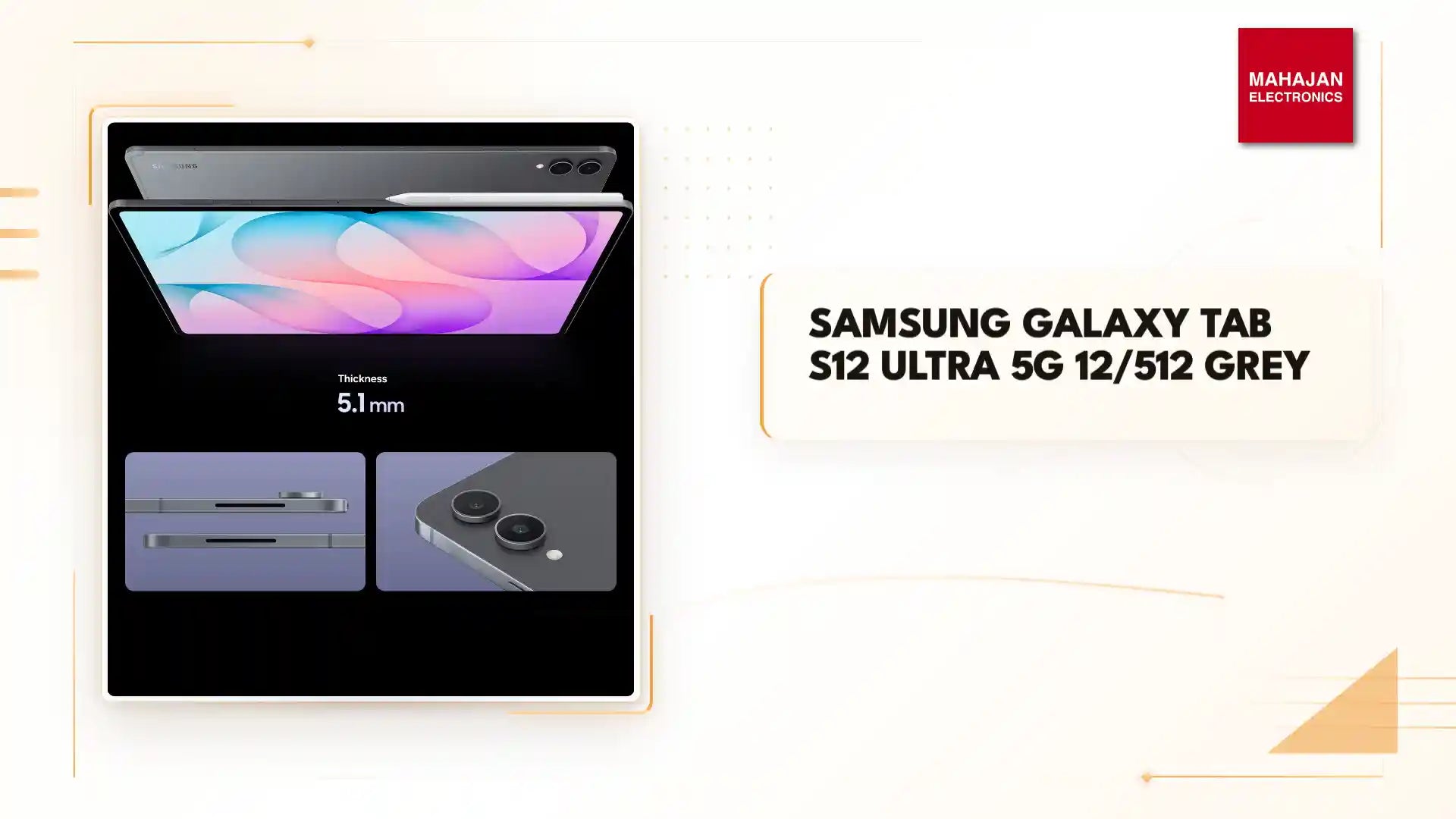 Samsung Galaxy Tab S12 ultra 5G 12/512 Grey by@Outfy