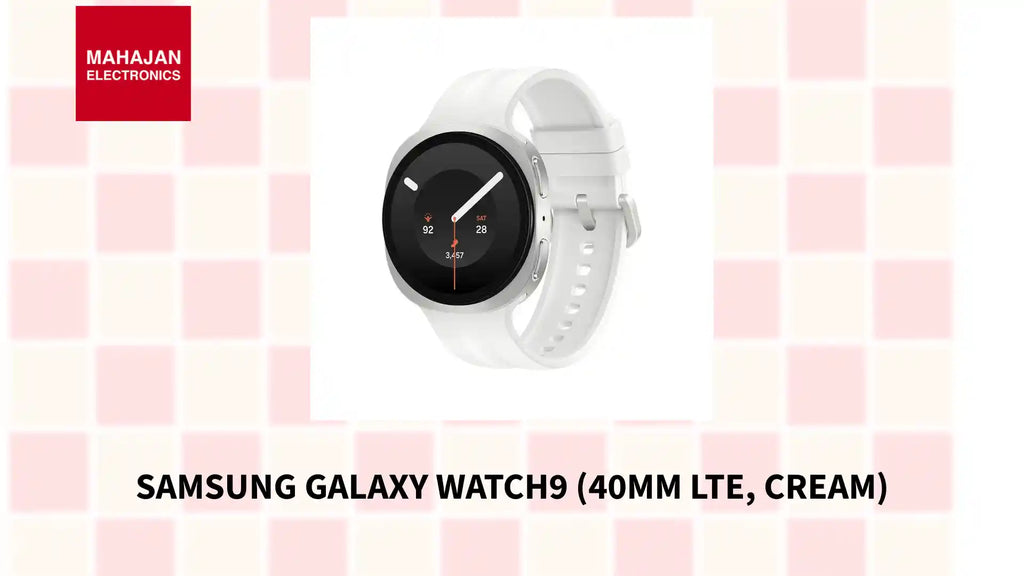 Samsung Galaxy Watch9 (40mm LTE, Cream) by@Outfy
