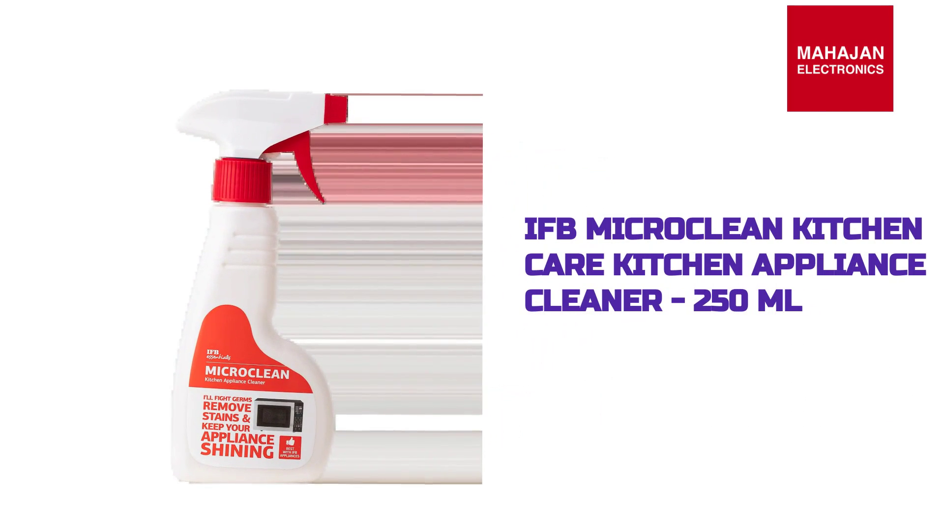 IFB Microclean Kitchen Care Kitchen Appliance Cleaner - 250 ml by@Outfy