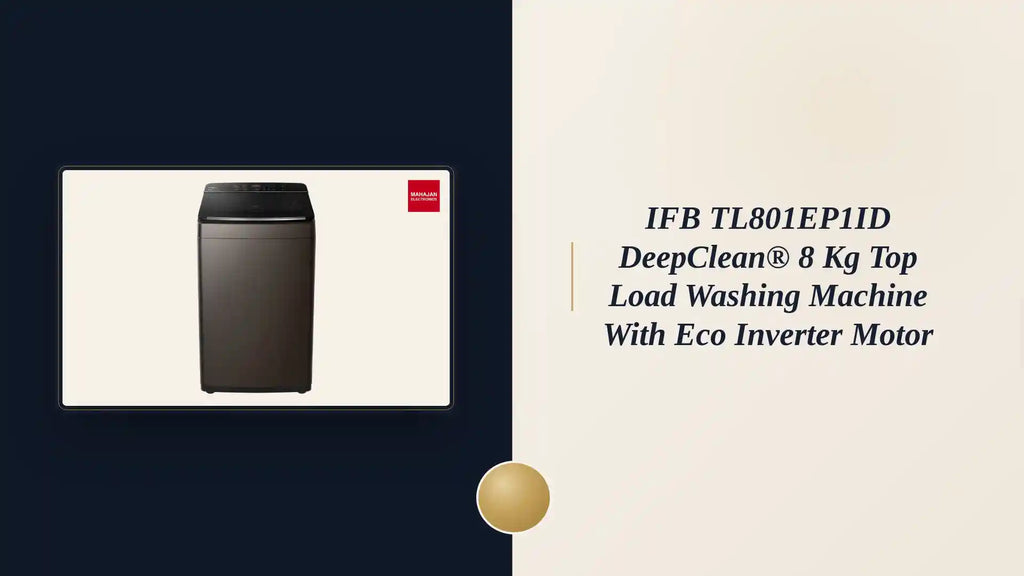 IFB TL801EP1ID DeepClean&reg; 8 kg Top Load Washing Machine with Eco Inverter Motor by@Outfy