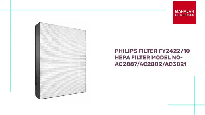 Philips FILTER FY2422/10 HEPA Filter MODEL NO-AC2887/AC2882/AC3821 by@Outfy