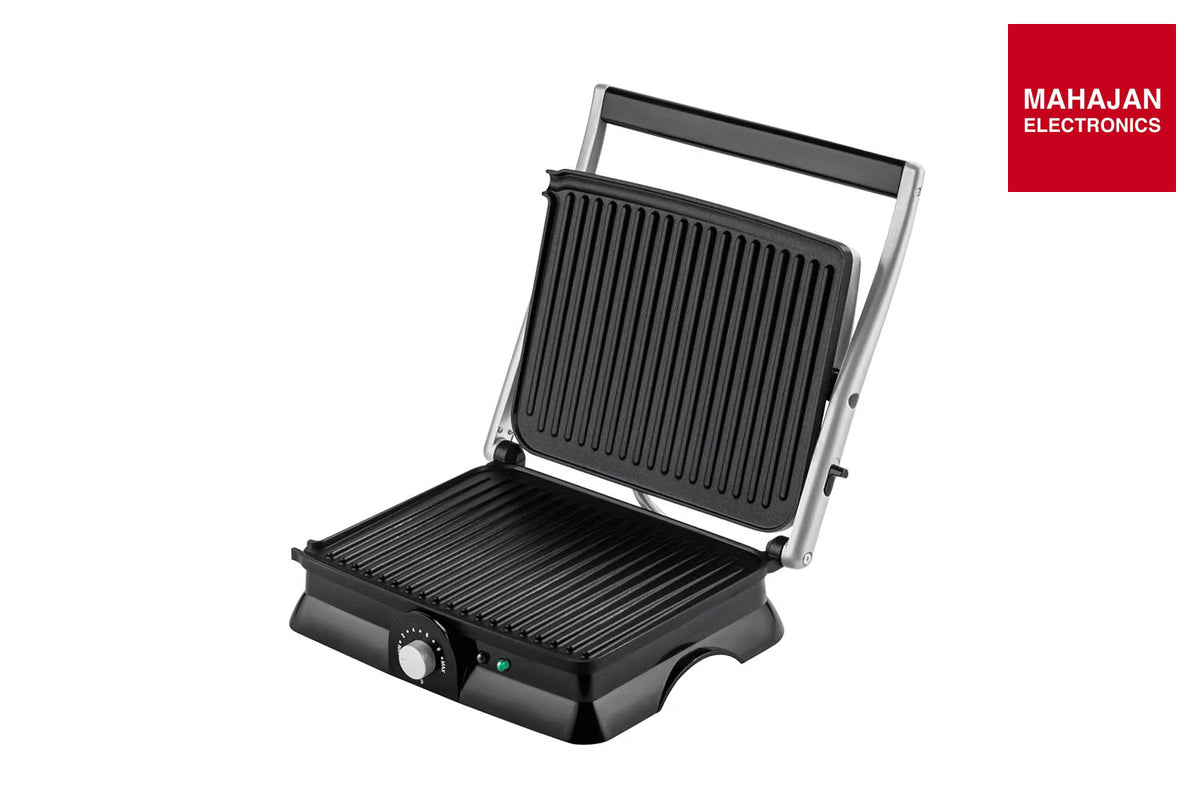 Russell Hobbs RST2004CG GrillMaster 2000 W 4 Slice Sandwich Maker & Grill with 180-Degree Flat Open & Drip Tray (Black) – Mahajan Electronics Online.