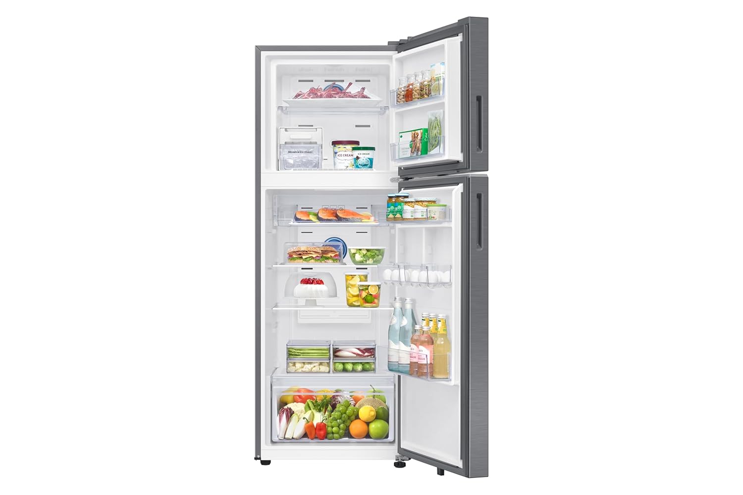 Buy RT34HG5A42S8HL, (2026 Model), Double Door Refrigerator with