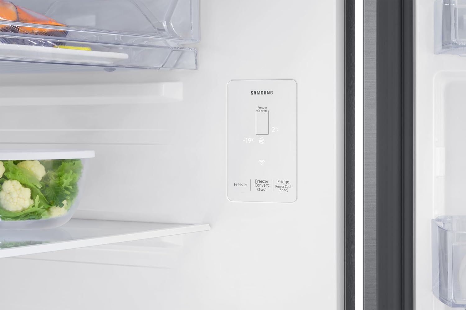 Samsung RT34HG5A42S8HL 330 L, (2026 Model) 2 Star, Convertible 5-in-1, Digital Inverter, Frost Free Double Door, WiFi Bespoke AI Refrigerator , Elegant Inox-Online Mahajan Electronics