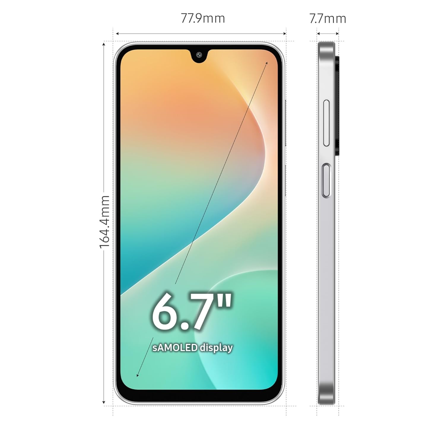 Samsung Galaxy M36 5G (Velvet Black, 8 GB RAM, 256 GB Storage)| Circle to Search| Google Gemini| Corning Gorilla Glass Victus+| 7.7mm Slim| AI Enhanced 50 MP OIS Triple Camera| Unmatched Nightography Mahajan Electronics Online