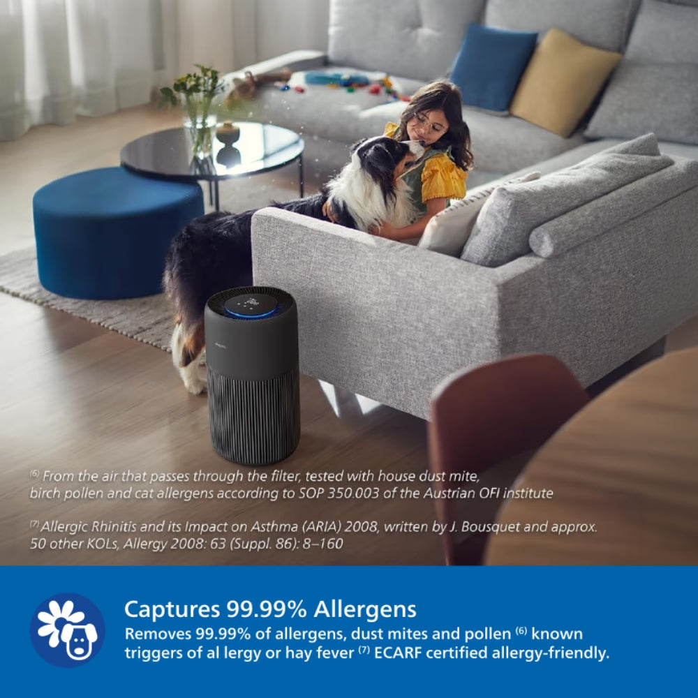 Philips AC2221/63 Smart Air Purifier for Large Rooms up to 50 m² with HEPA Filter, CADR, WiFi App Control & Silent Operation-Online Mahajan Electronics