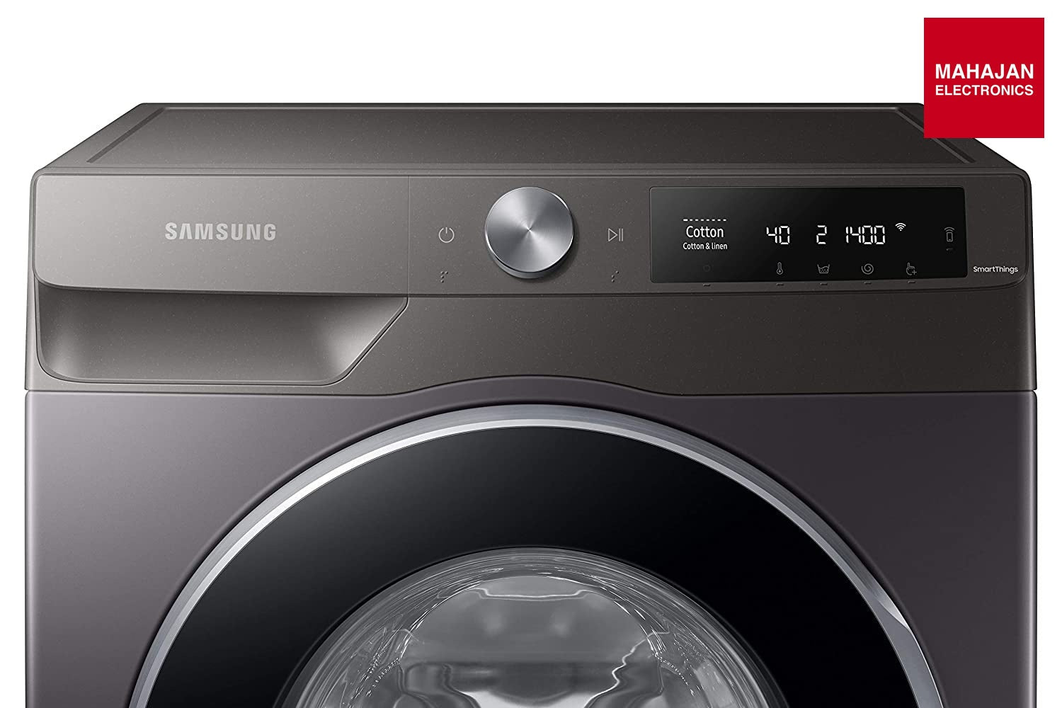 Samsung WW90T604DLN1/TL 9 Kg 5 Star AI Control Front Load Washing Machine | Wi-Fi Enabled | Eco Bubble | Hygiene Steam | Digital Inverter Motor | Inox | Open Box Samsung