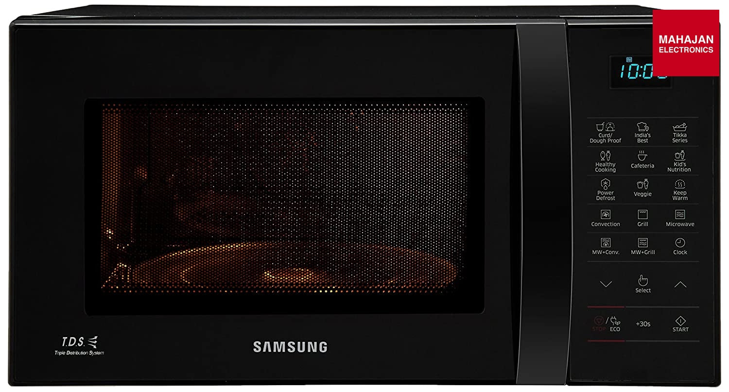 Samsung CE76JD-B/XTL secondary product image 1 with Mahajan Electronics logo