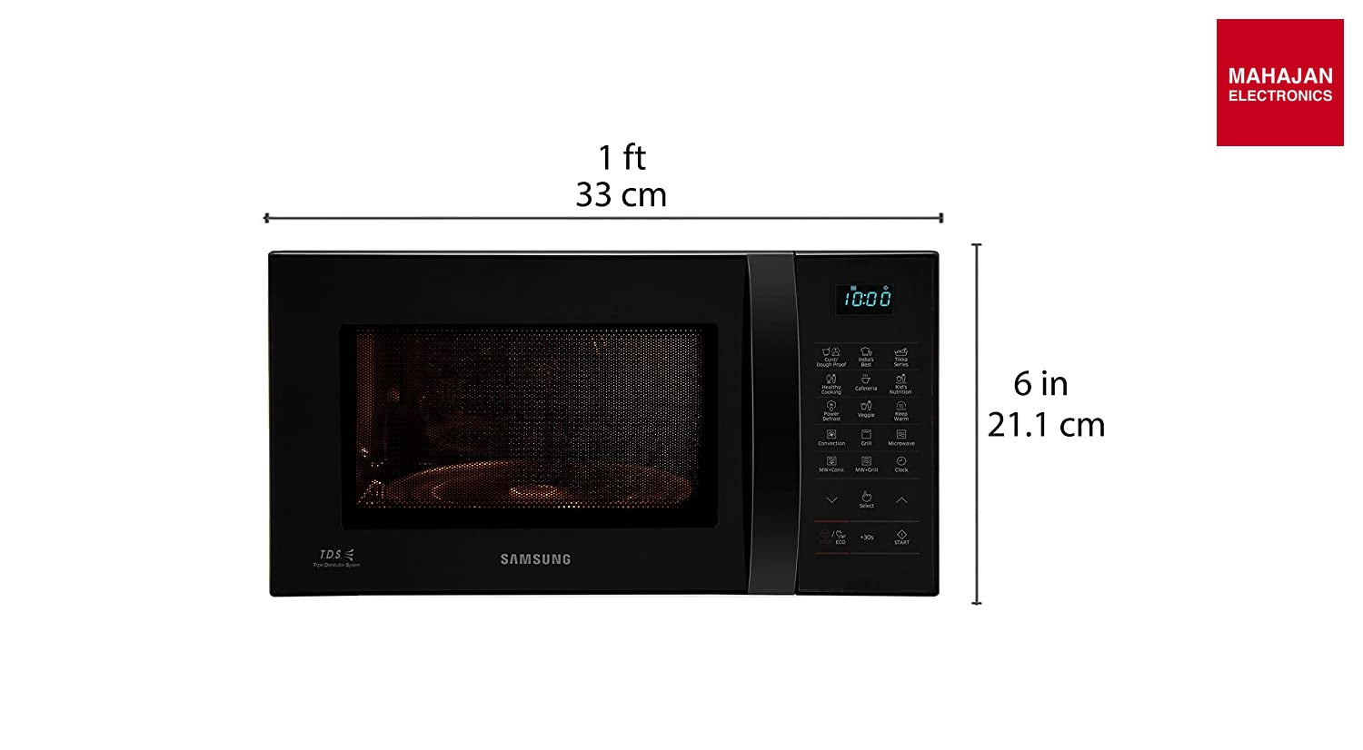 Samsung CE76JD-B/XTL secondary product image 8 with Mahajan Electronics logo