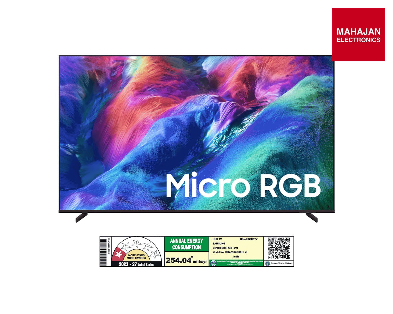 Samsung MRA55R85HAULXL TV image 6 with Mahajan Electronics logo