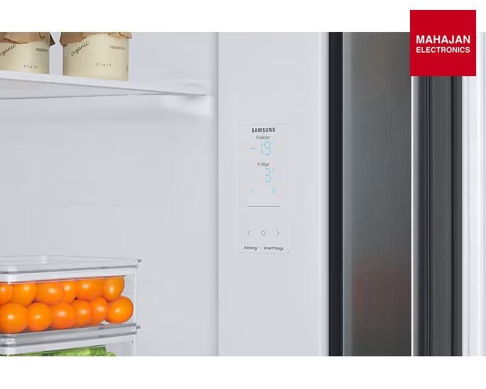Samsung RS76CB81A312HL refrigerator image 3 with Mahajan Electronics logo