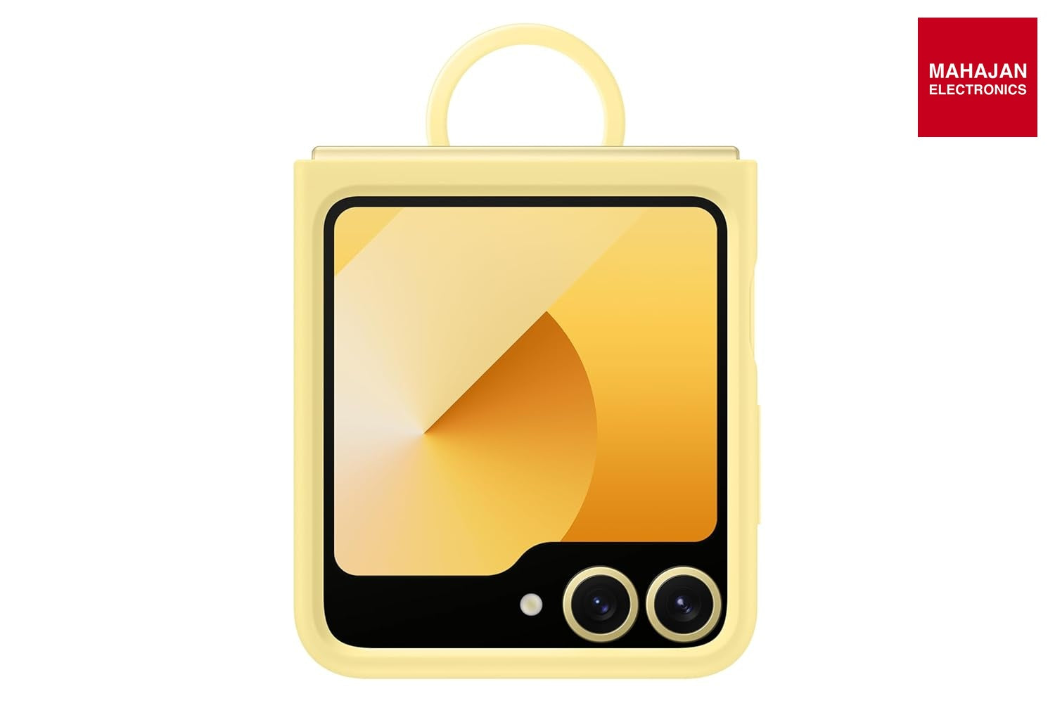 Samsung Galaxy Z Flip6 Silicone Case yellow – Mahajan Electronics