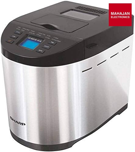 Sharp PE-105-CS Bread Maker (600W, 12 Auto Menus, Gluten-Free, Fruit & Nut Dispenser) | Mahajan Electronics Delhi NCR Sharp