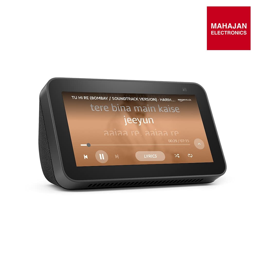All new Echo Show 5 (2nd Gen) - Smart speaker with 5.5" screen, crisp sound and Alexa (Black) Amazon