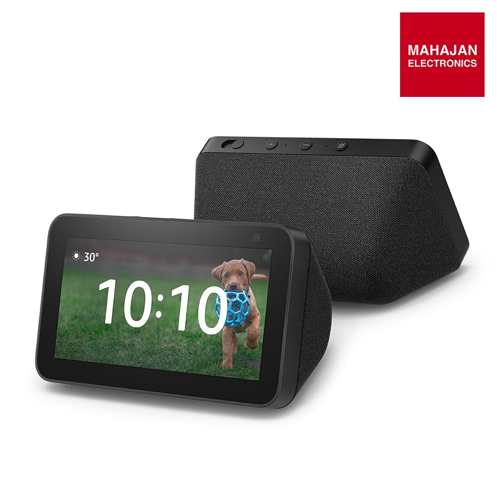 All new Echo Show 5 (2nd Gen) - Smart speaker with 5.5" screen, crisp sound and Alexa (Black) Amazon