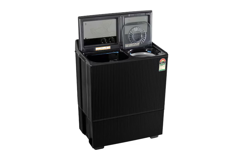 LG PX120A9SO4Z 12 Kg Fully Automatic Top Load Washing Machine with Roller Jet Pulsator+, Wind Jet Dry+, Dual Spin Shower, 5 Star, Onyx Black LG online mahajan electronics