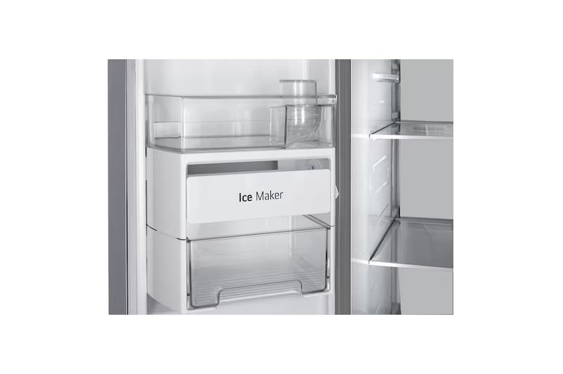 LG GL-B277GPZ3 790 L Side-by-Side Refrigerator, Wi-Fi Convertible, Hygiene Fresh+™, Smart Diagnosis™, Shiny Steel, 3 Star LG