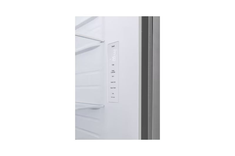 LG GL-B277GPZ3 790 L Side-by-Side Refrigerator, Wi-Fi Convertible, Hygiene Fresh+™, Smart Diagnosis™, Shiny Steel, 3 Star LG