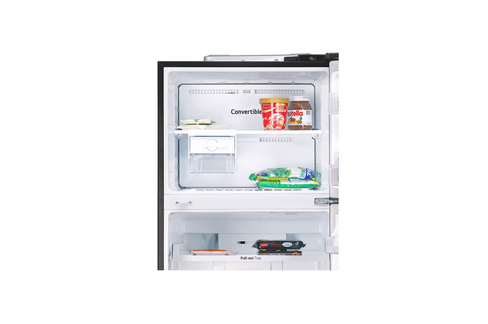 LG GL-T502CESR 446L Double Door Refrigerator with Smart Inverter Compressor in Ebony Sheen Mahajan Electronics Online