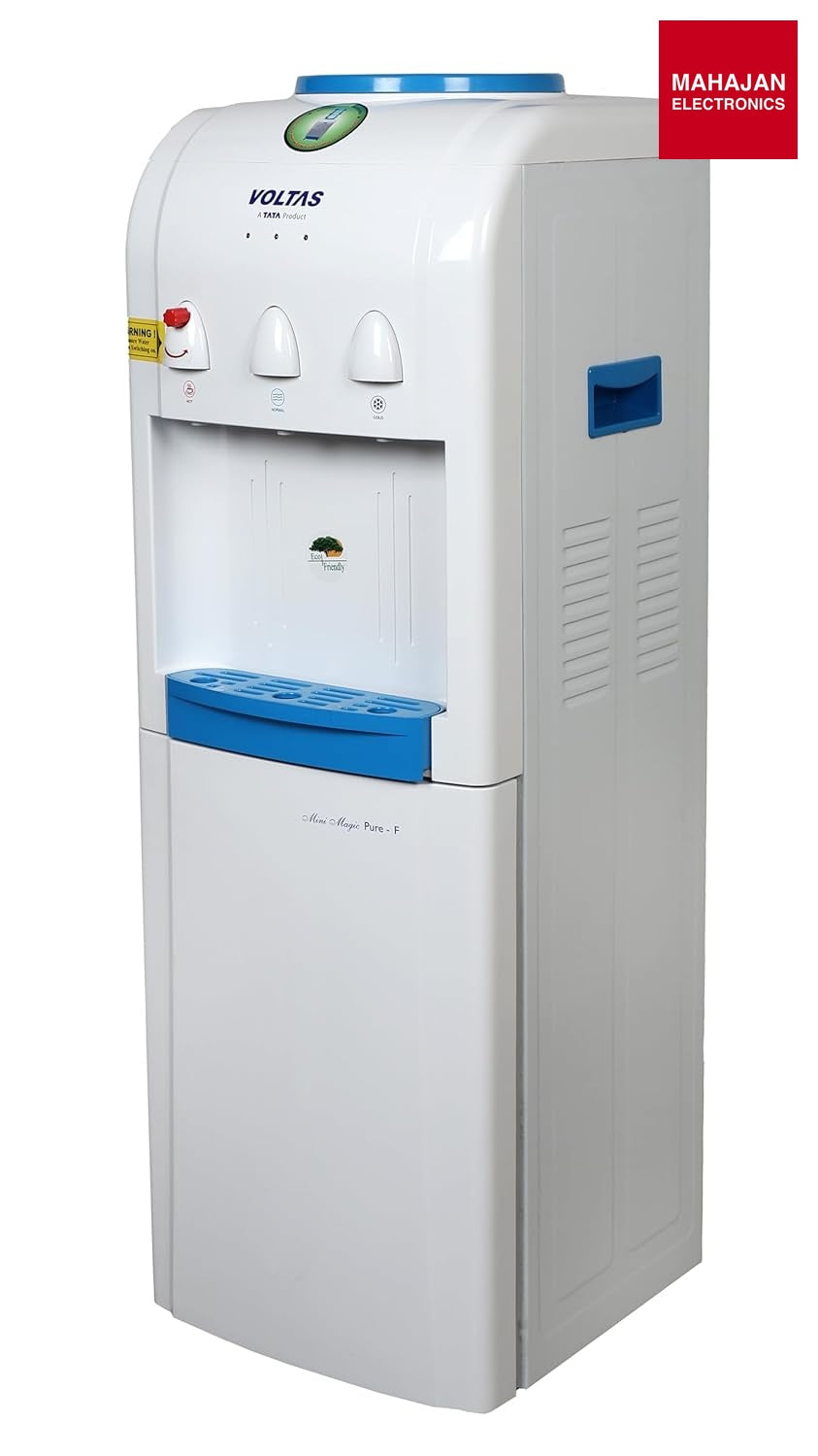 Voltas Mini Magic Pure-F Floor Mounted Water Dispenser | 500W | Hot, Normal, Cold Water | 20L Storage Cabinet | No Cooling Cabinet Voltas