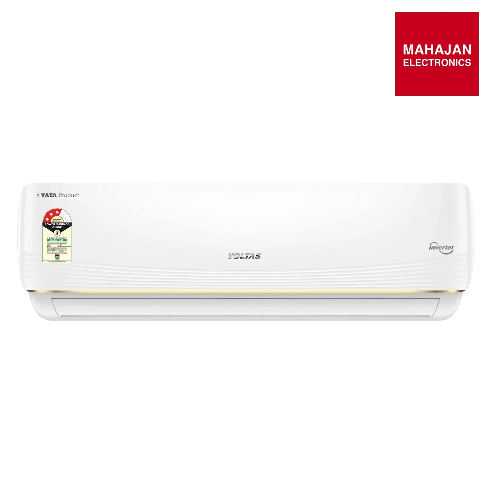 Voltas 183INV Vertis AI Zest Gold image 2 with Mahajan Electronics logo