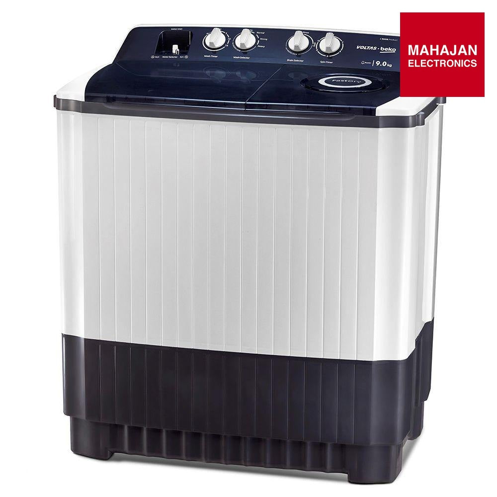 Voltas Beko WTT90AGRT 9 kg Semi Automatic Washing Machine (Gray) Voltas Beko