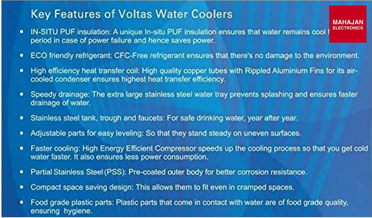 Voltas Water Cooler 60/120 image 3