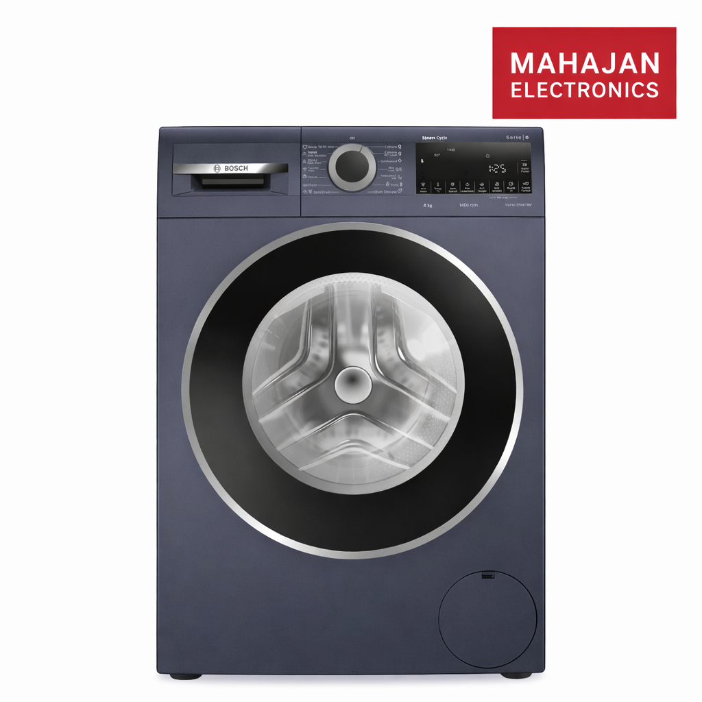 Bosch WGA2341PIN Series 4 8 kg Fully Automatic Front Load Washing Machine (Dark Lake) Mahajan Electronics
